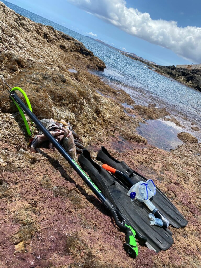 Medibas ar harpunu Tenerifē. www.tenerifemagic.lv
