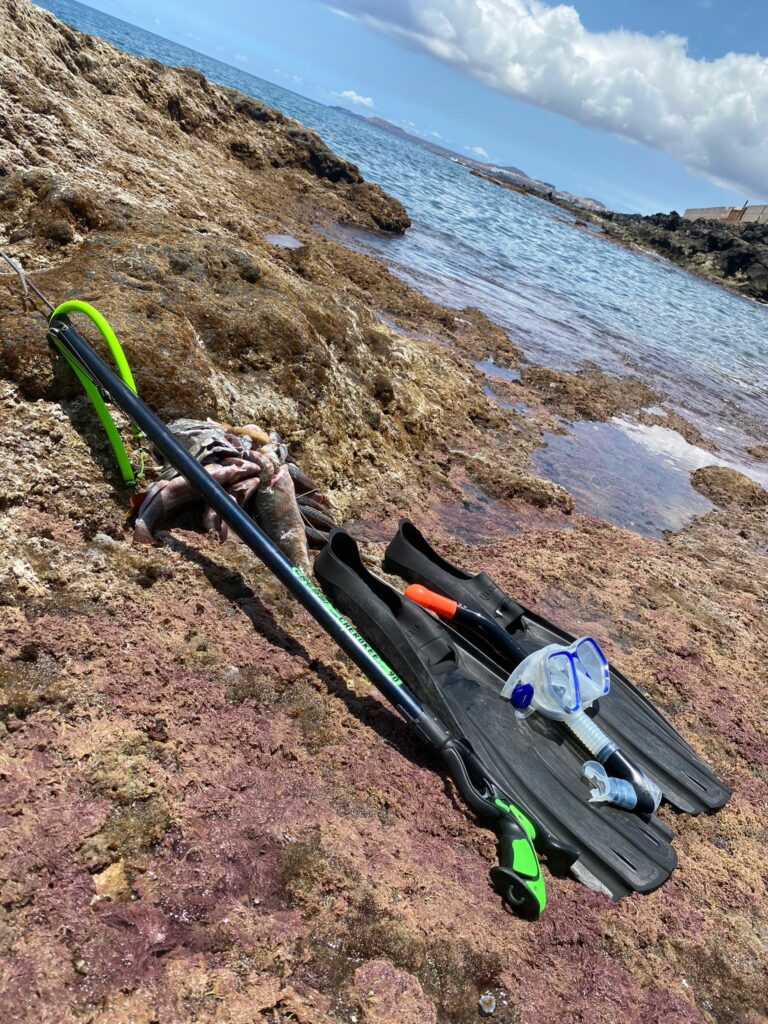 Medibas ar harpunu Tenerifē. www.tenerifemagic.lv