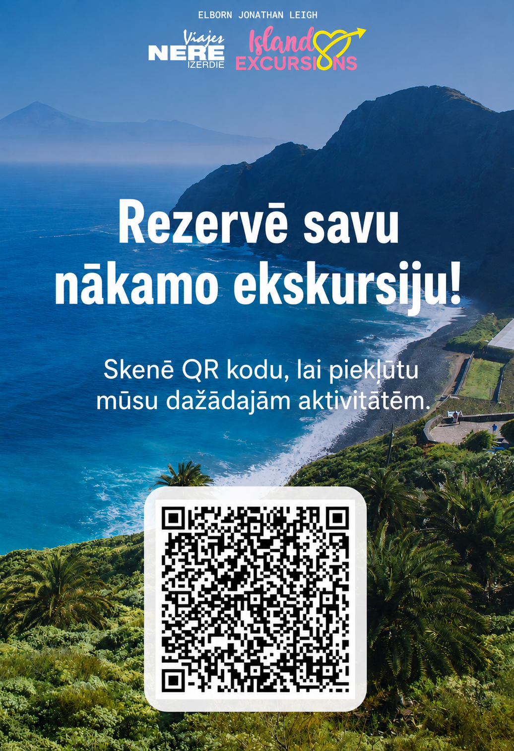 Rezervē ekskursiju Tenerifē